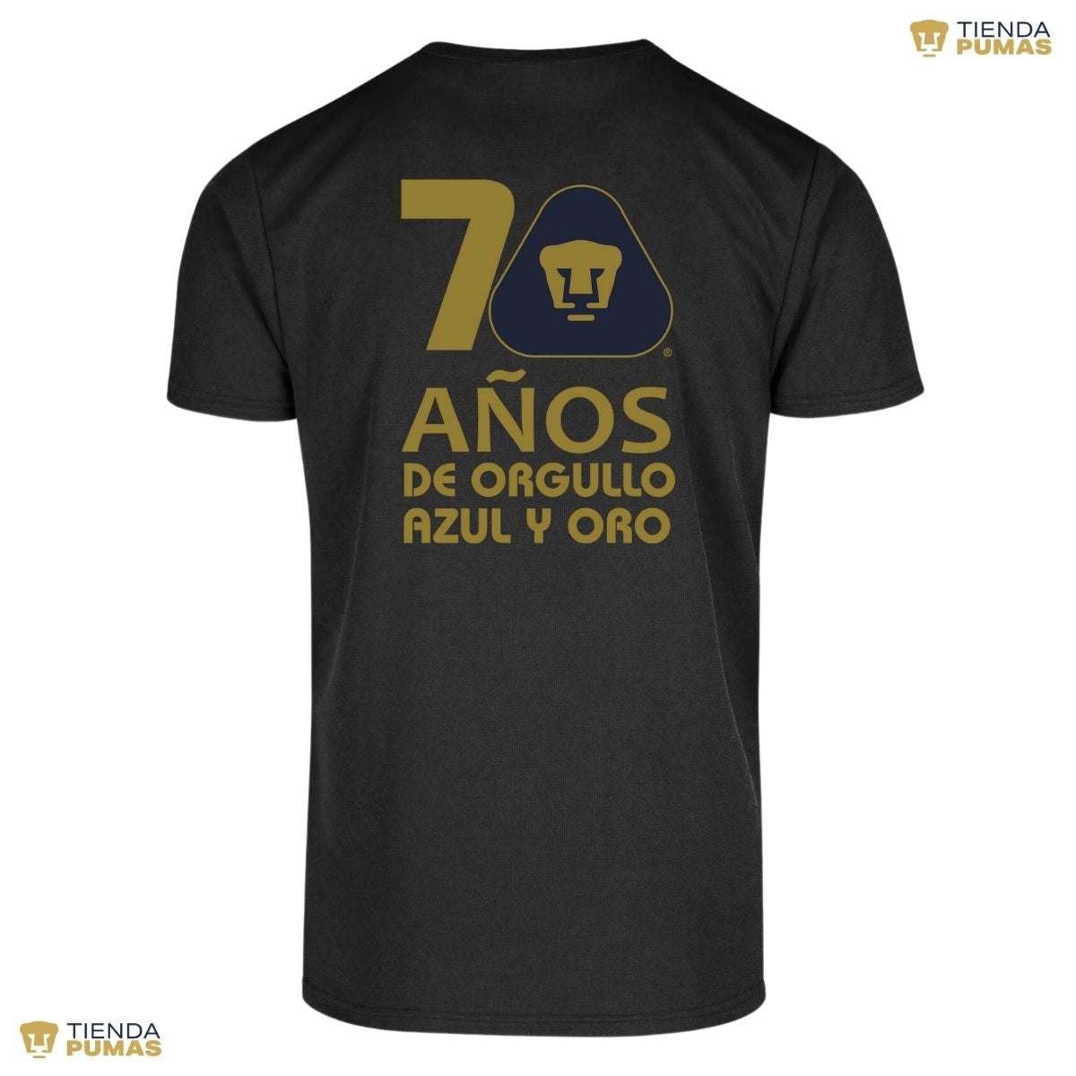 Playera Transpirable Hombre Pumas UNAM 70 Años FYR Edición Limitada 4