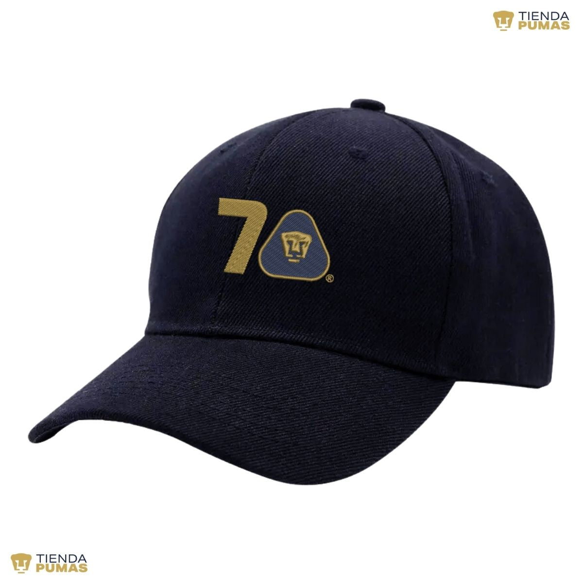 Gorra Pumas UNAM Hombre Mujer 70 Años Bordado FYR Edición Limitada 4