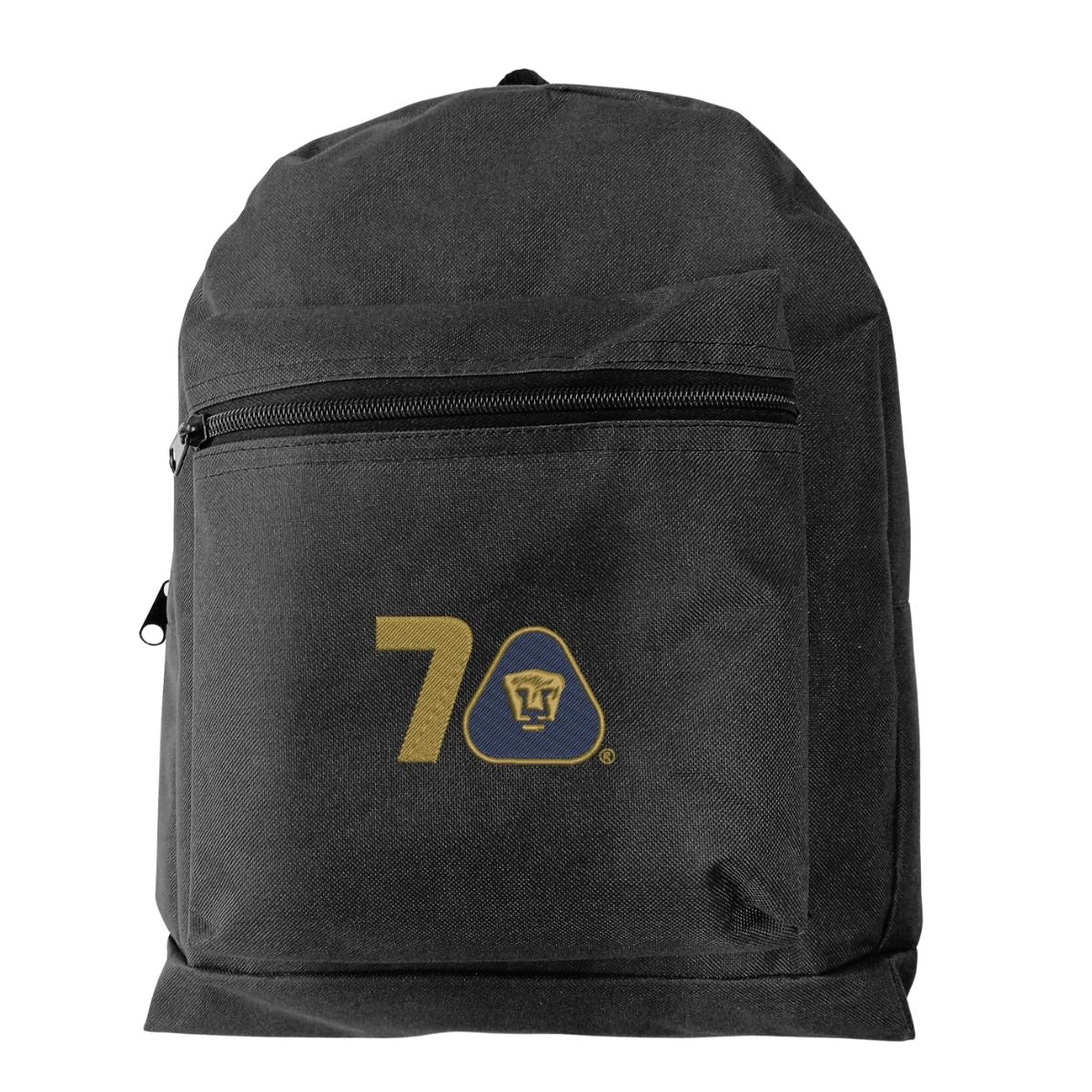 Mochila Escolar Pumas UNAM 70 Años Bordado Edición Limitada 4