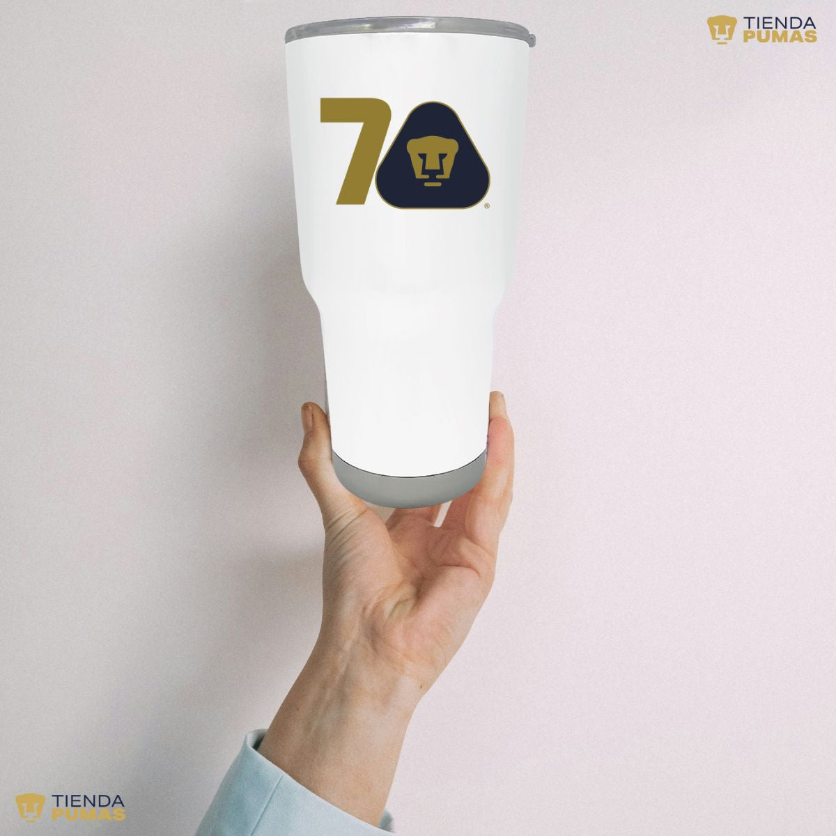 Termo 30 Oz Pumas UNAM 70 Años Fte Edición Limitada 4