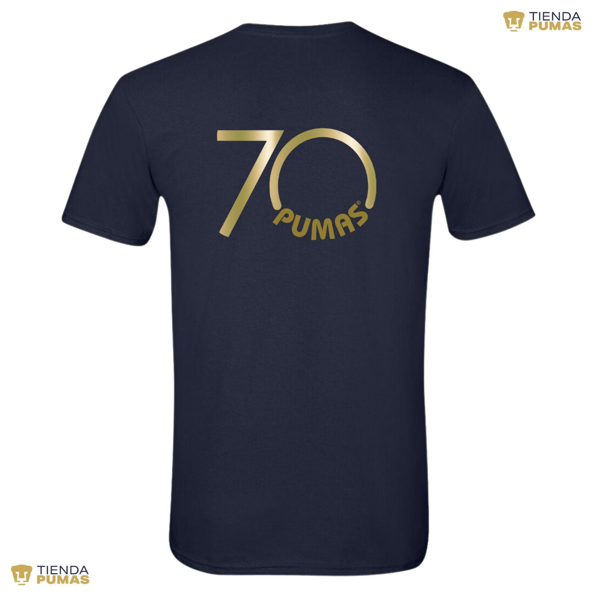 Playera Hombre Pumas UNAM 70 Aniversario FYR Edición Limitada 4