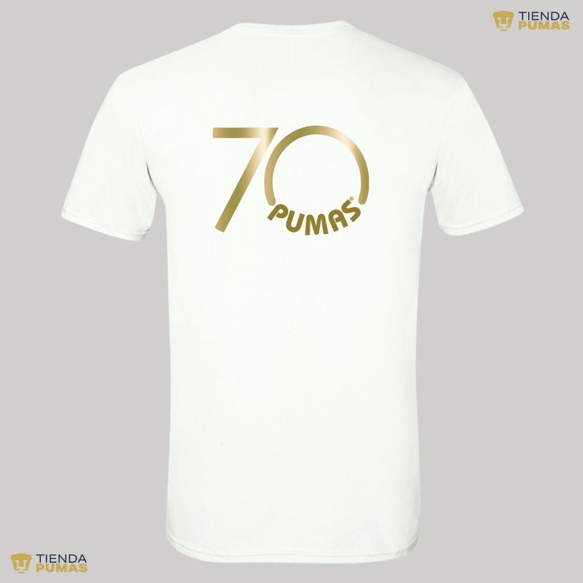 Playera Hombre Pumas UNAM 70 Aniversario FYR Edición Limitada 4