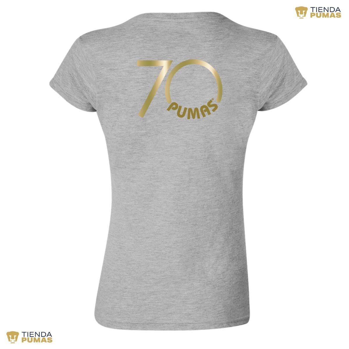 Playera Mujer Pumas UNAM 70 Aniversario FYR Edición Limitada 4