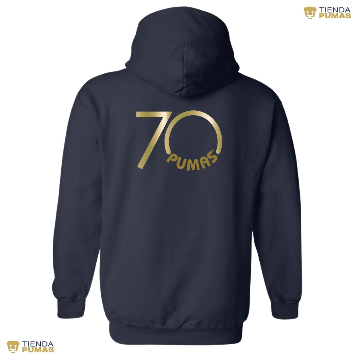 Sudadera Hombre Hoodie Pumas UNAM 70 Aniversario FYR Edición Limitada 4