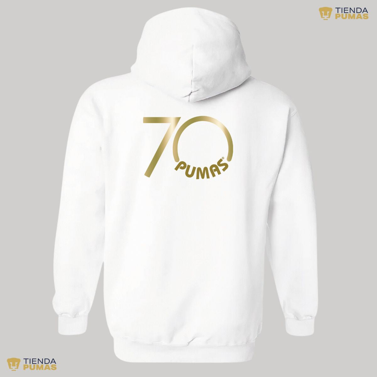 Sudadera Hombre Hoodie Pumas UNAM 70 Aniversario FYR Edición Limitada 4