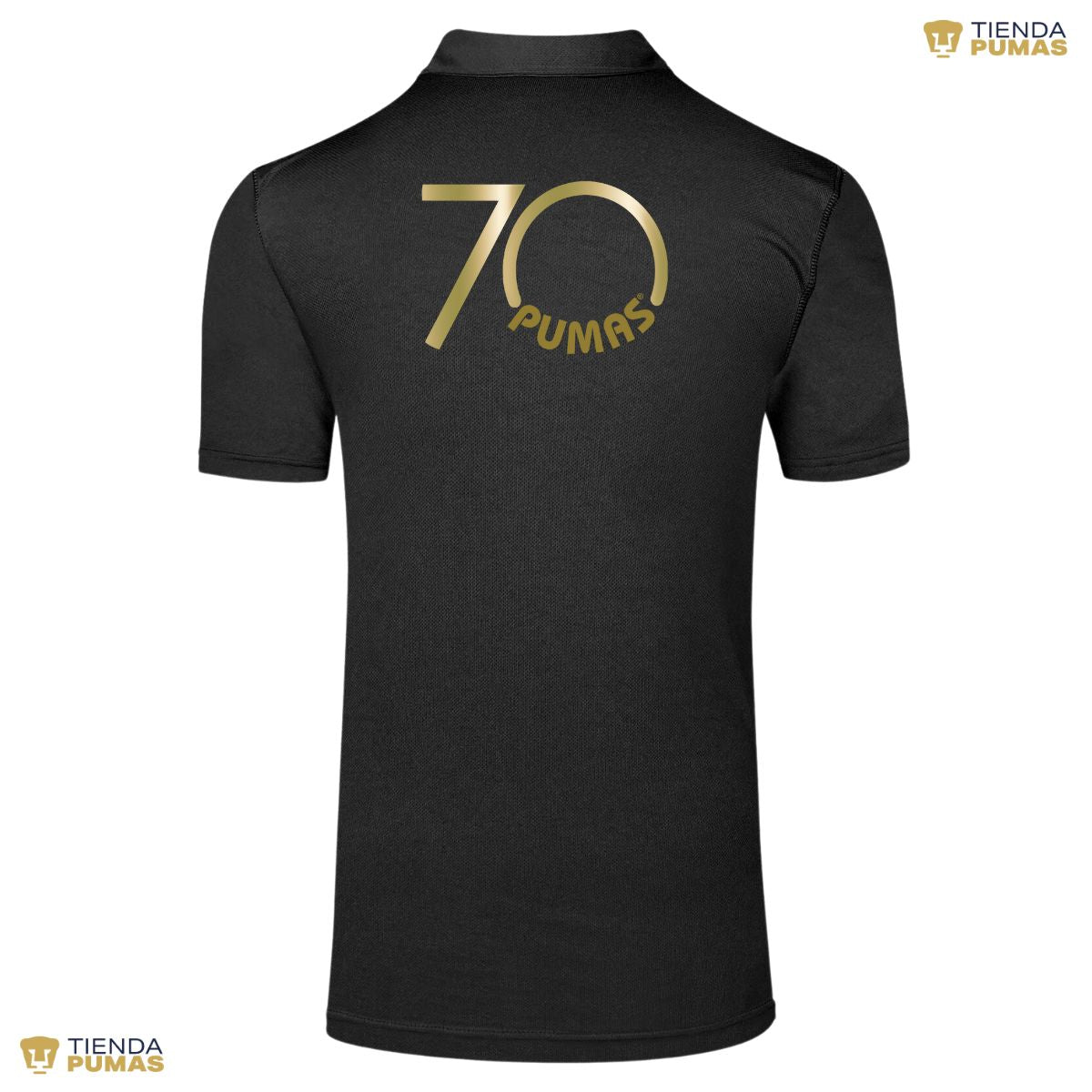 Playera Tipo Polo Transpirable Hombre Pumas UNAM 70 Aniversario FYR Edición Limitada 4