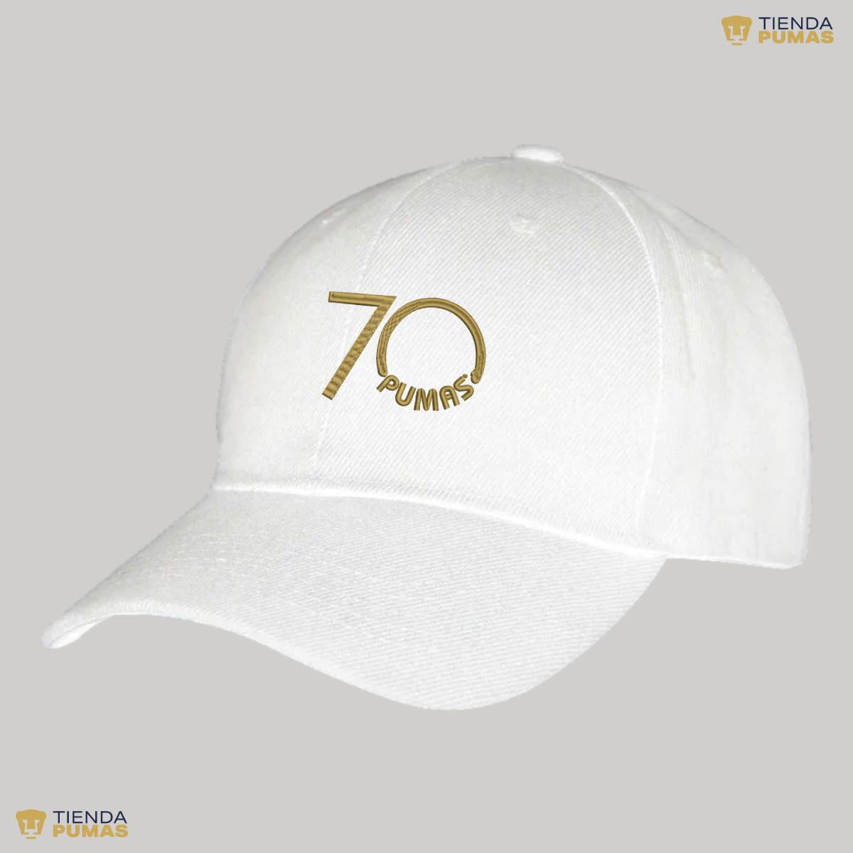 Gorra Pumas UNAM Hombre Mujer 70 Aniversario Bordado FYR Edición Limitada 4