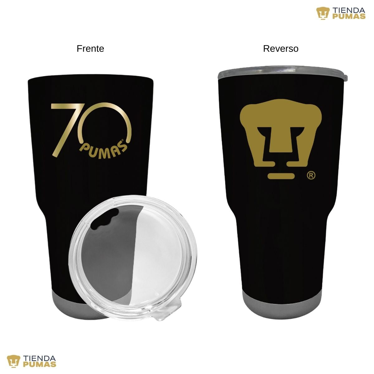 Termo 30 Oz Pumas UNAM 70 Aniversario FYR Edición Limitada 4