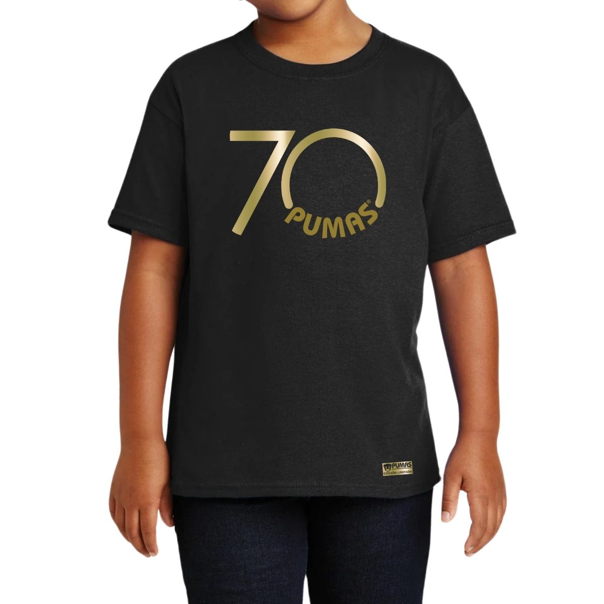 Playera Niños Pumas UNAM 70 Aniversario Fte Edición Limitada 4