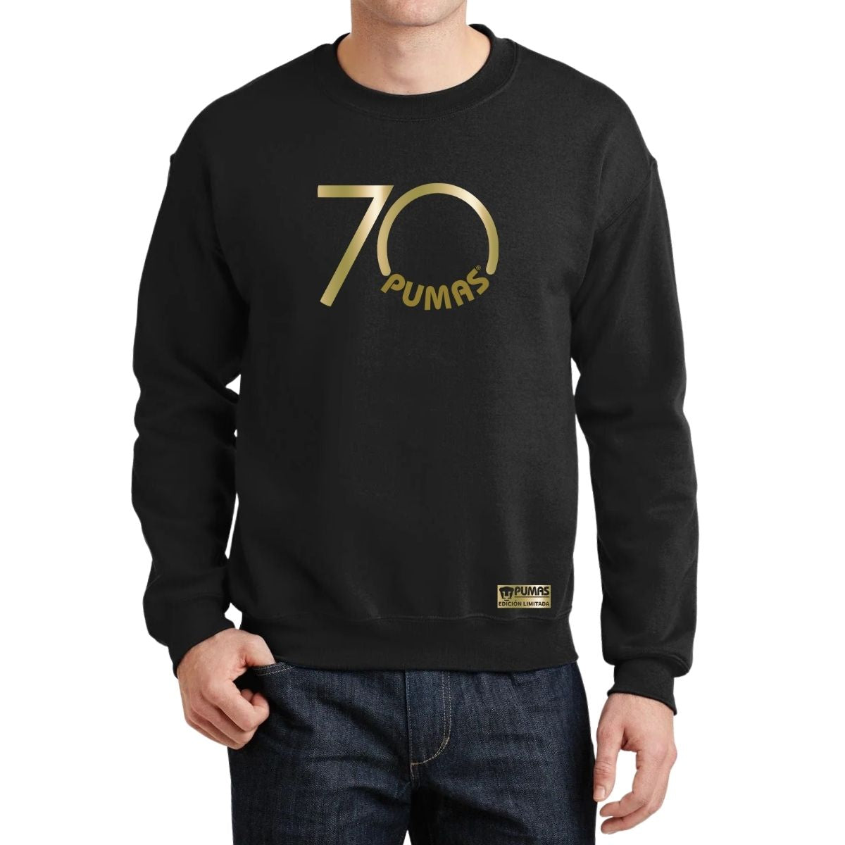 Sudadera Hombre Pumas UNAM 70 Aniversario Fte Edición Limitada 4