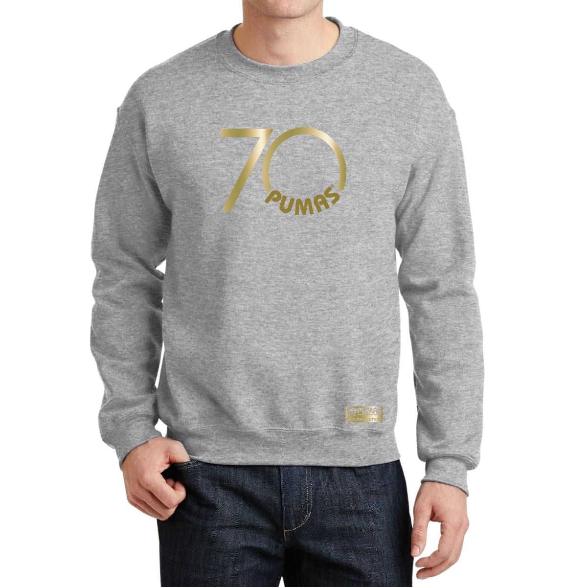 Sudadera Hombre Pumas UNAM 70 Aniversario Fte Edición Limitada 4