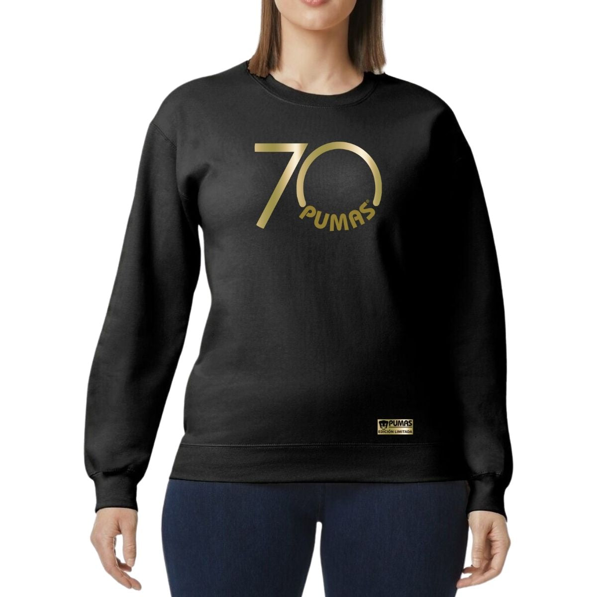 Sudadera Mujer Pumas UNAM 70 Aniversario Fte Edición Limitada 4