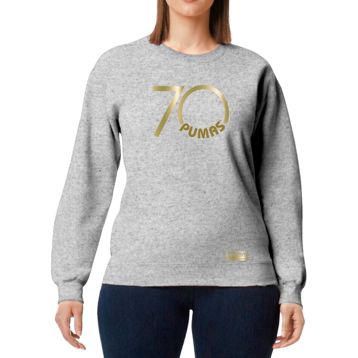 Sudadera Mujer Pumas UNAM 70 Aniversario Fte Edición Limitada 4