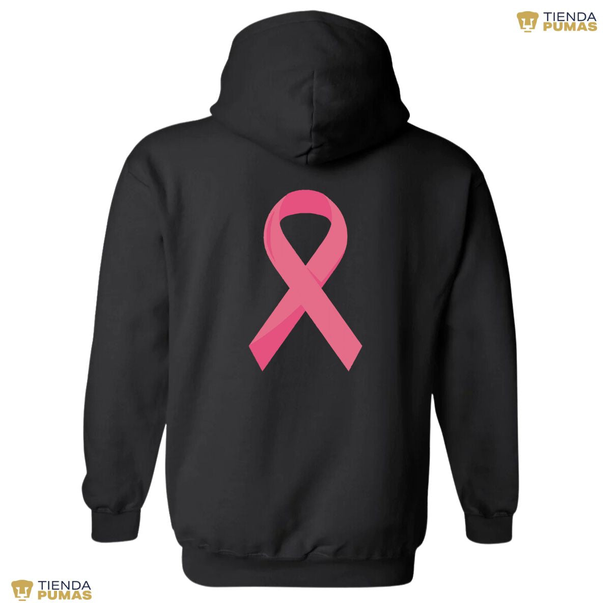 Sudadera Hombre Hoodie Pumas UNAM Mes Rosa