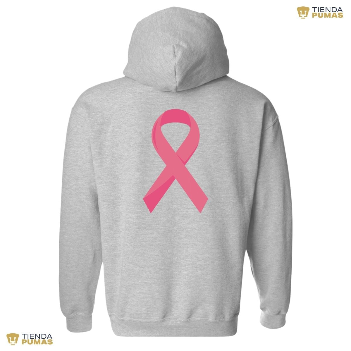 Sudadera Hombre Hoodie Pumas UNAM Mes Rosa