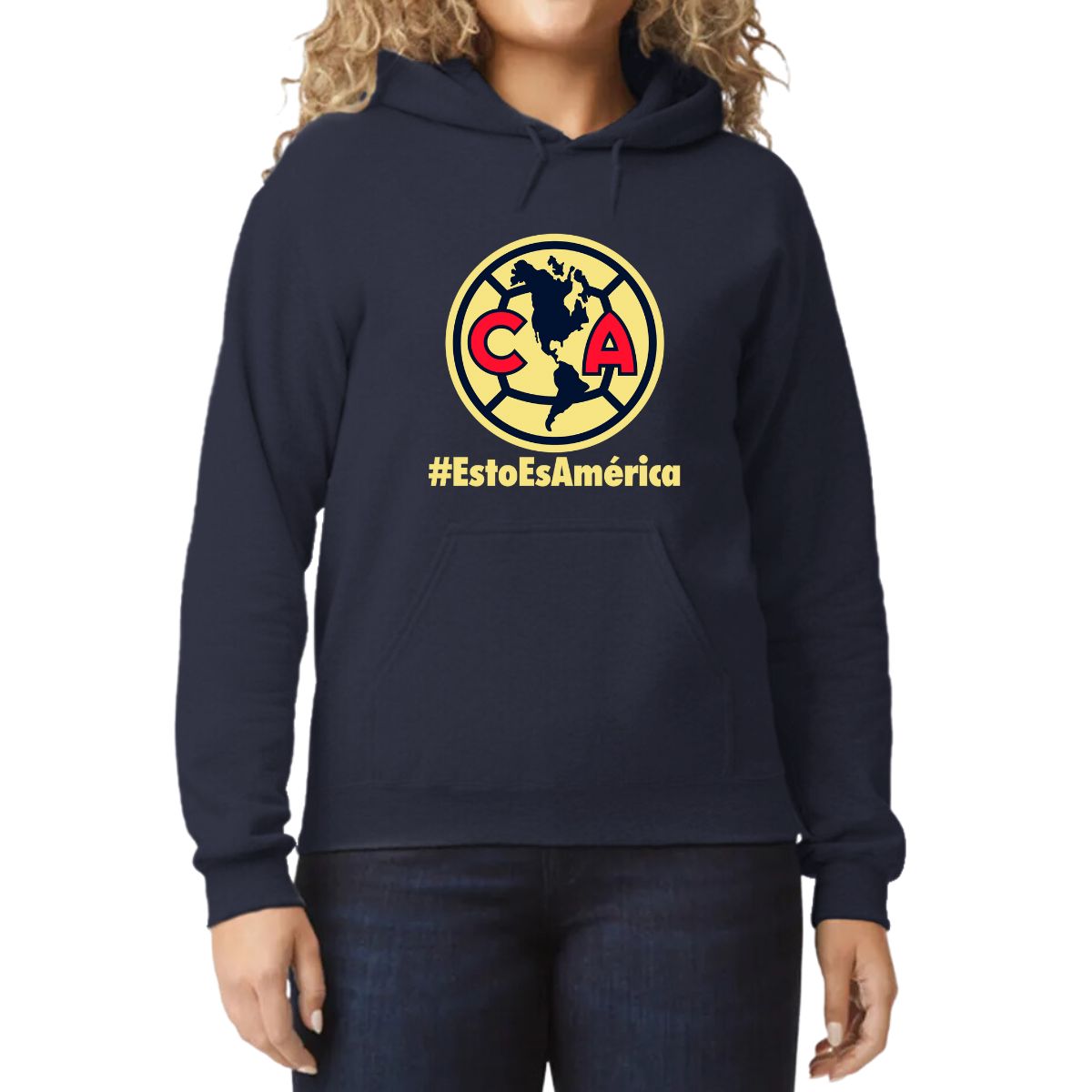 Sudadera Mujer Hoodie América Esto es América