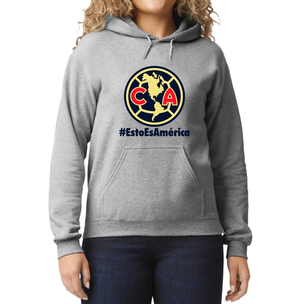 Sudadera Mujer Hoodie América Esto es América