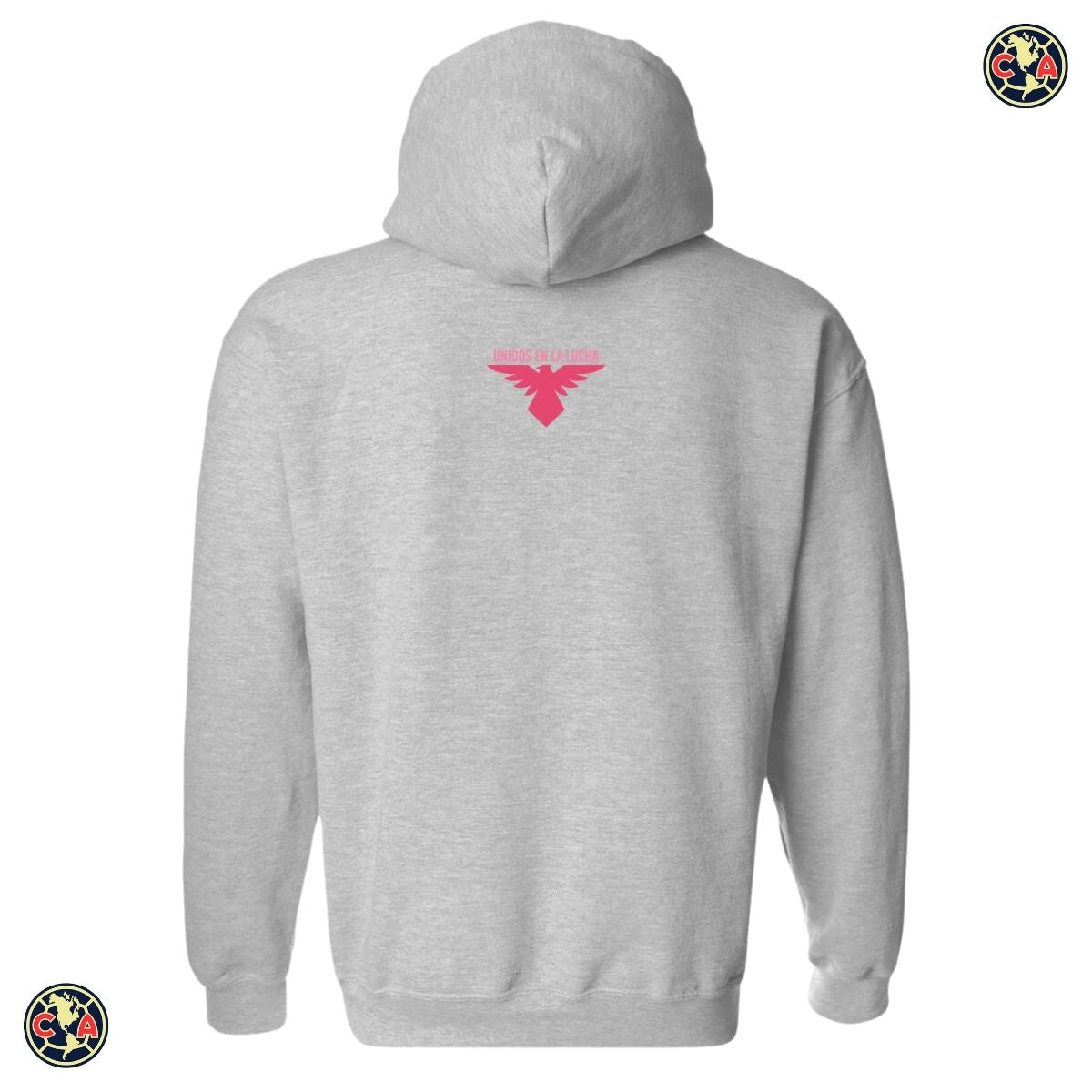 Sudadera Hombre Hoodie América Mes Rosa