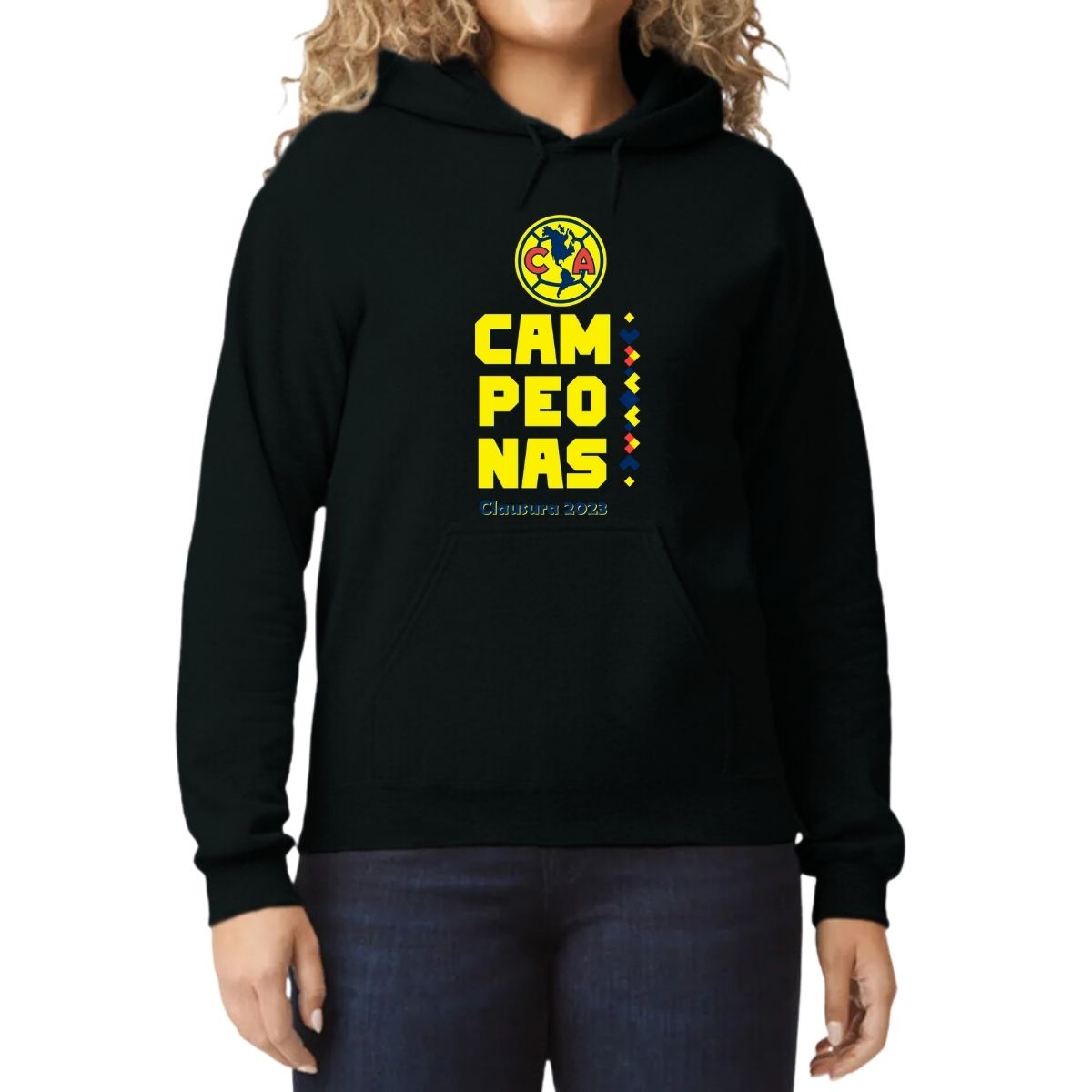 Sudadera Mujer Hoodie América Campeonas Cl 2023