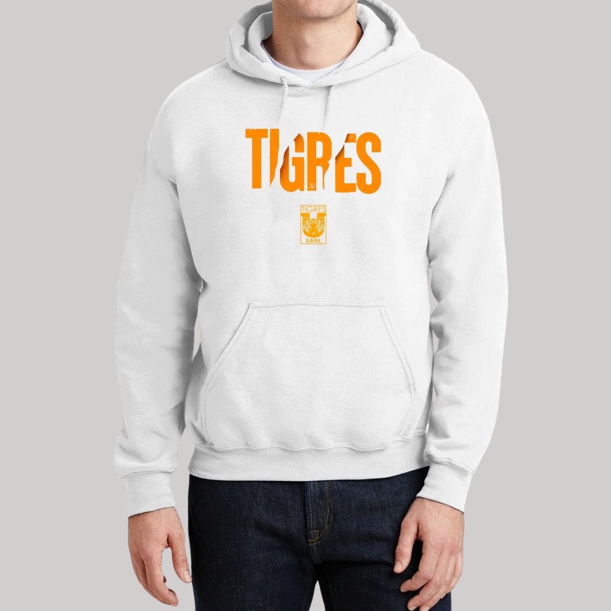 Sudadera Hombre Hoodies  Tigres UANL Escudo UANL