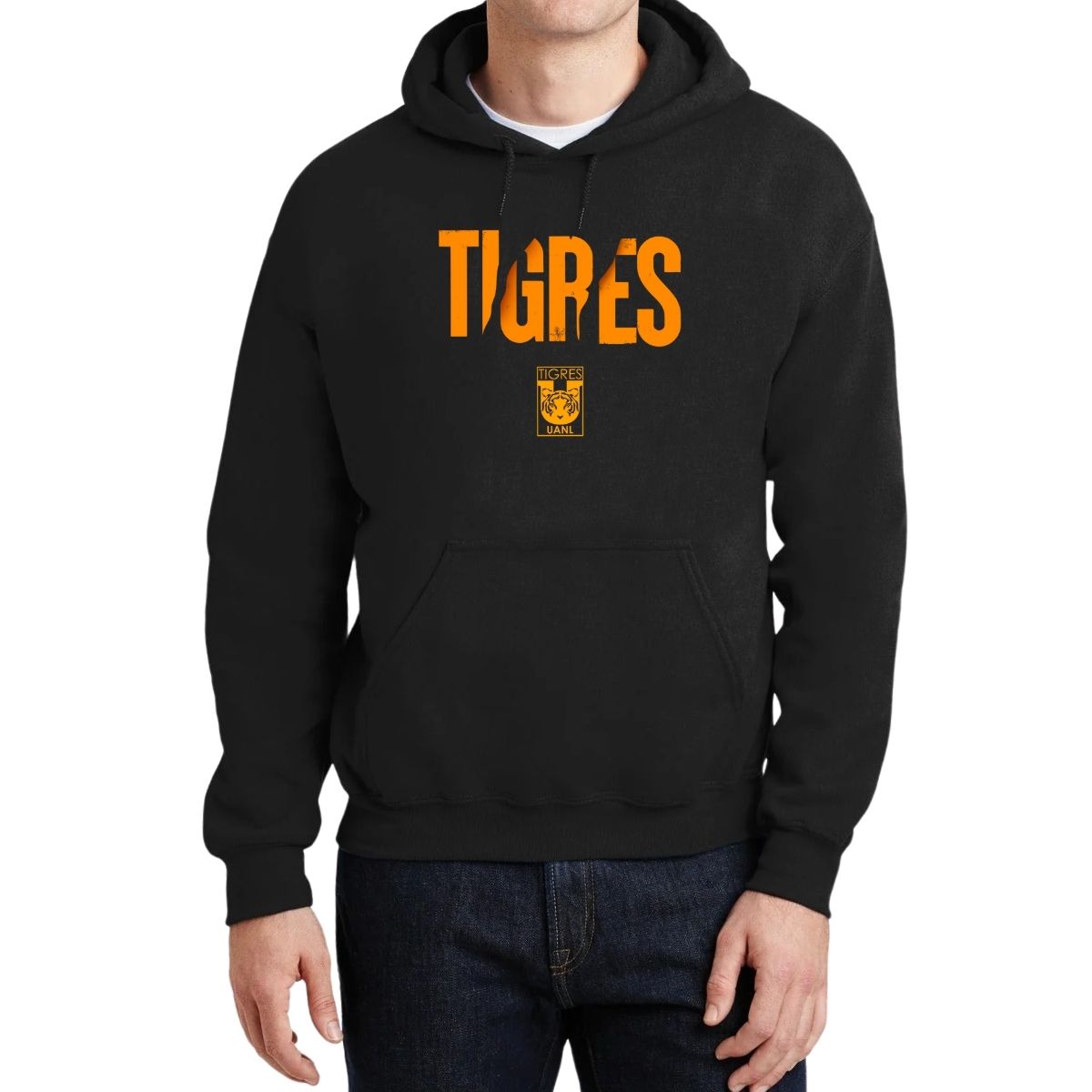 Sudadera Hombre Hoodies  Tigres UANL Escudo UANL