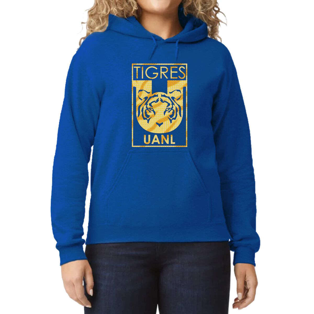 Sudadera Mujer Hoodie  Tigres UANL Escudo