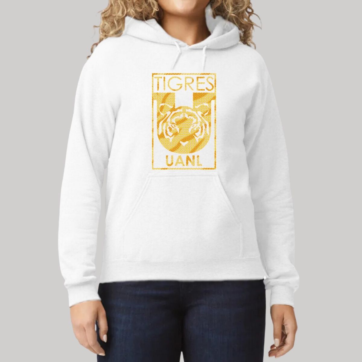 Sudadera Mujer Hoodie  Tigres UANL Escudo