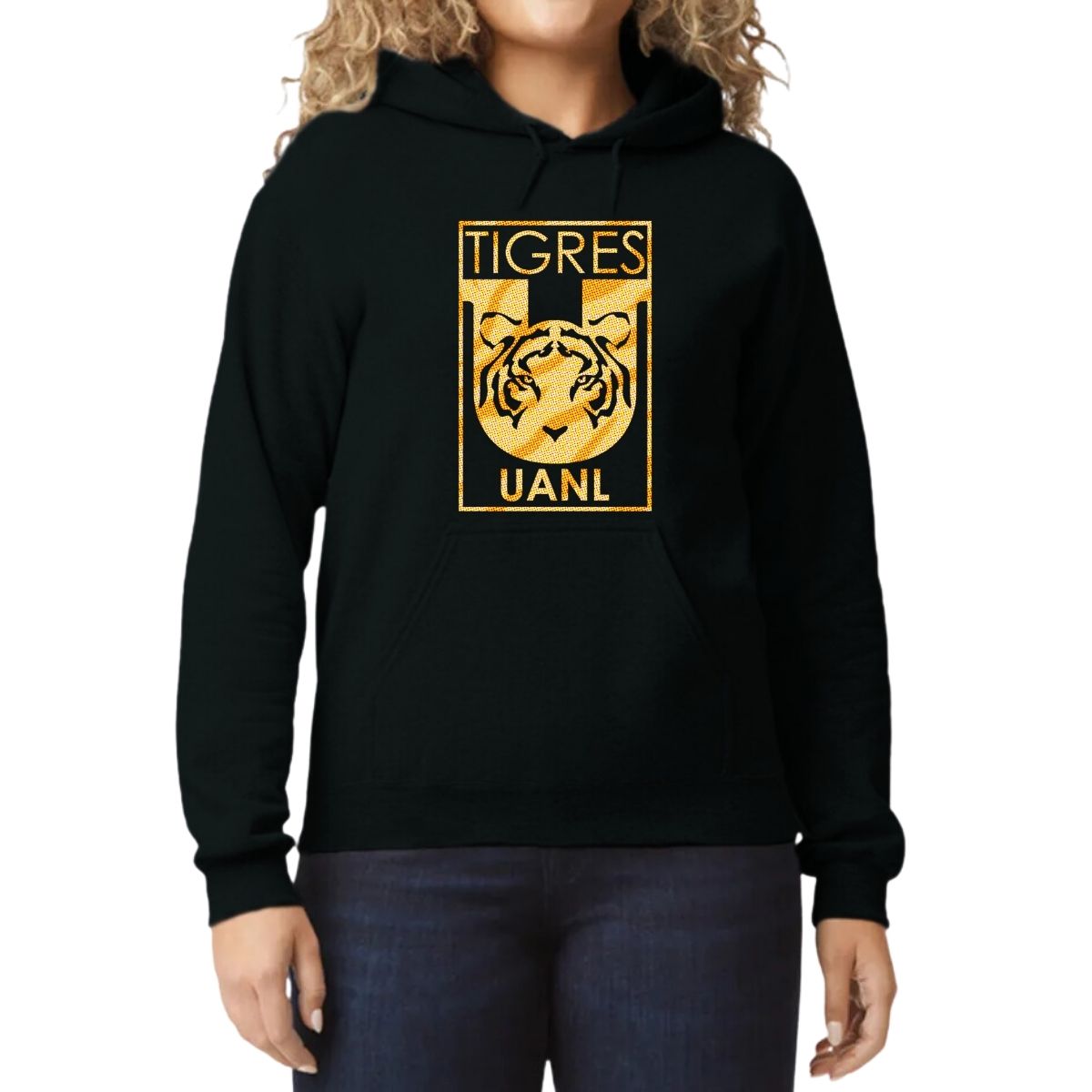 Sudadera Mujer Hoodie  Tigres UANL Escudo