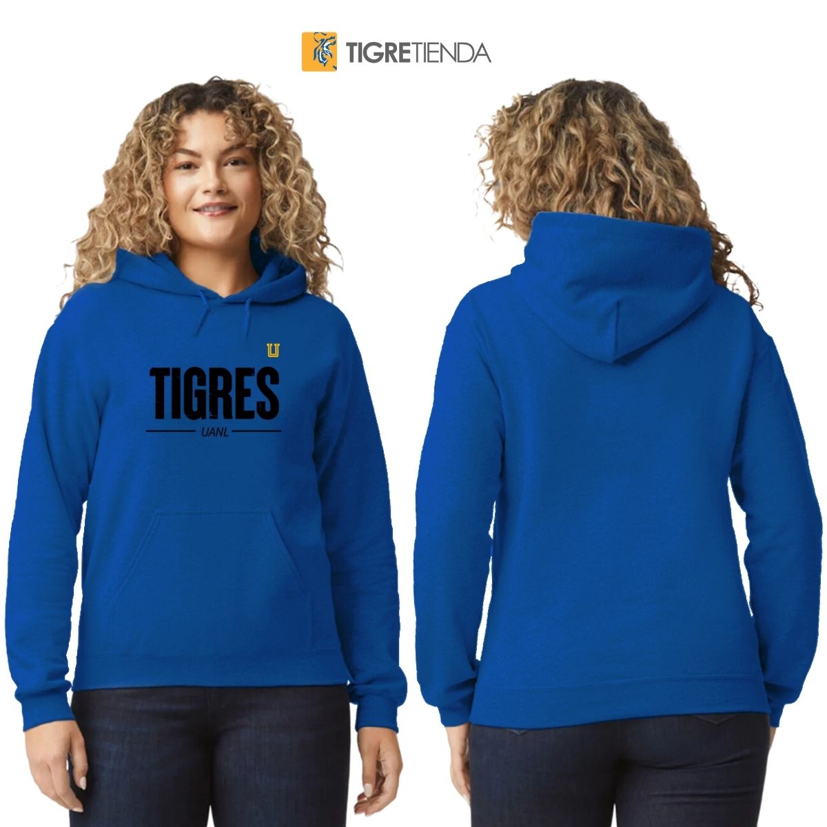 Sudadera Mujer Hoodie  Tigres UANL Tigres UANL