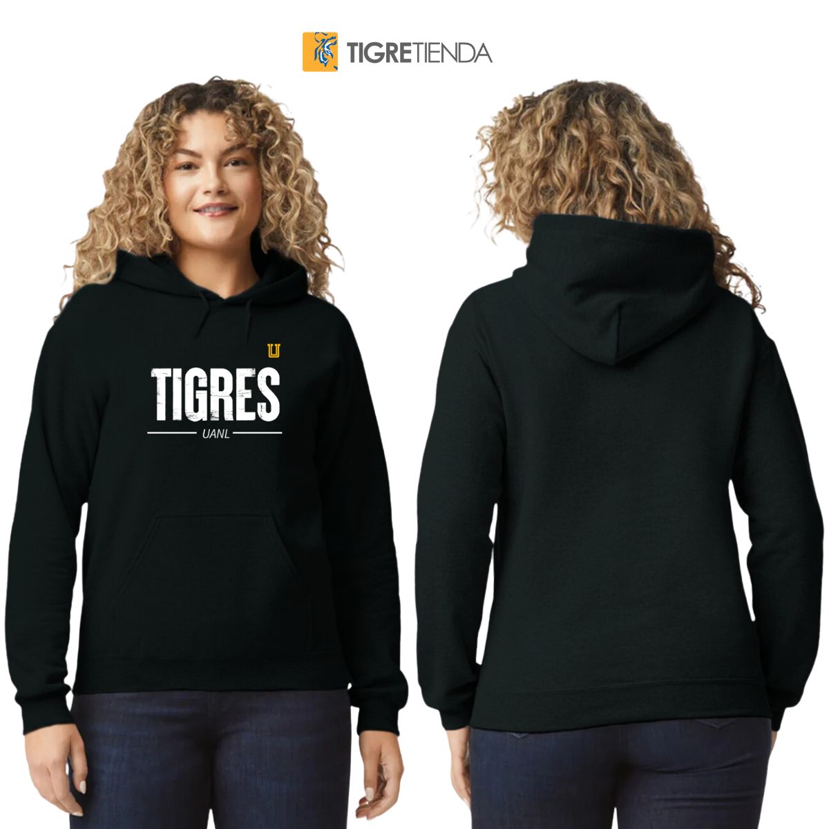 Sudadera Mujer Hoodie  Tigres UANL Tigres UANL