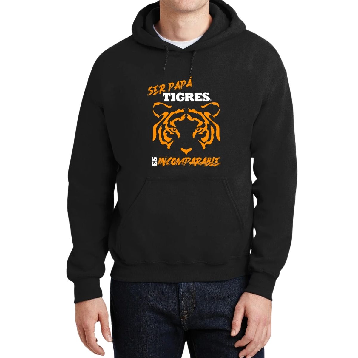 Sudadera Hombre Hoodies  Tigres UANL Papá incomparable