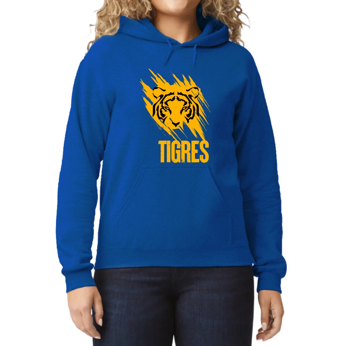 Sudadera Mujer Hoodie  Tigres UANL Rostro