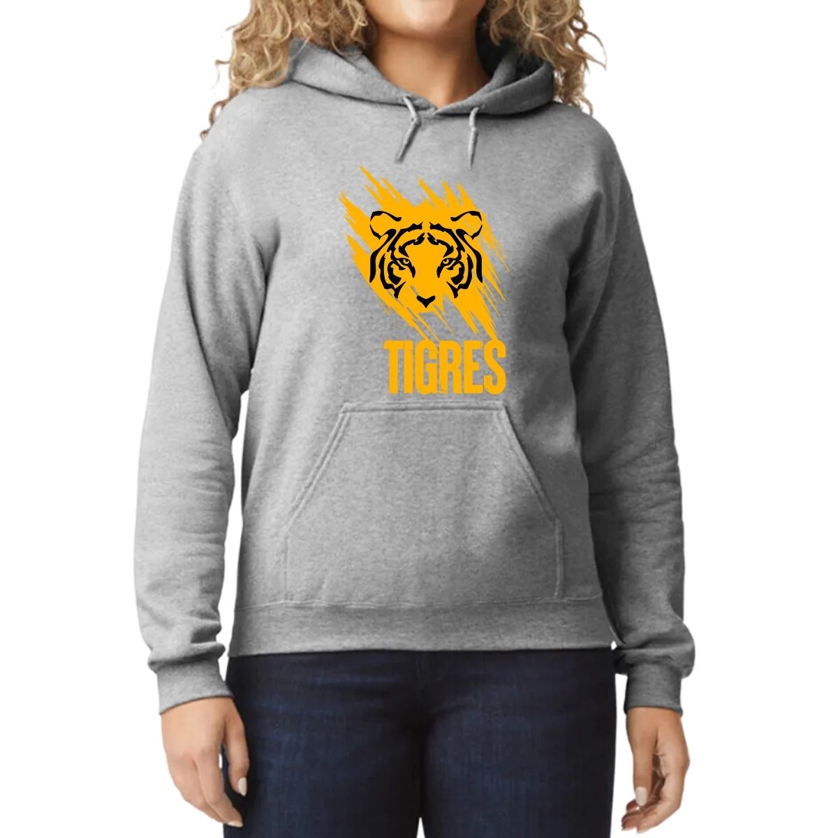 Sudadera Mujer Hoodie  Tigres UANL Rostro