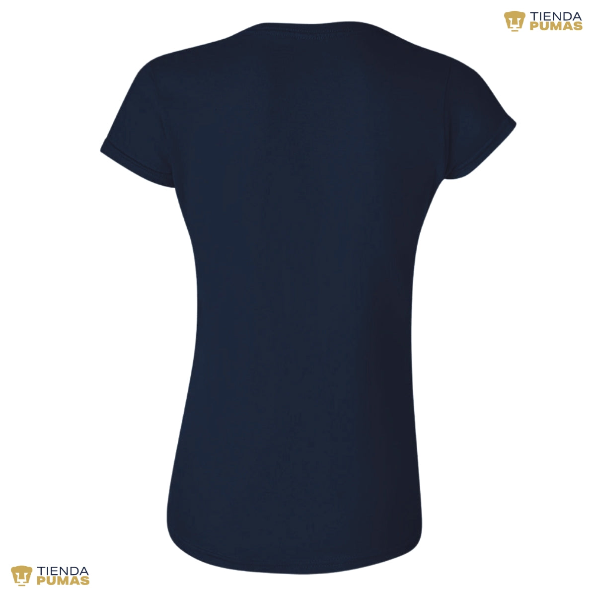 Playera Mujer Pumas UNAM De corazón logo rosa