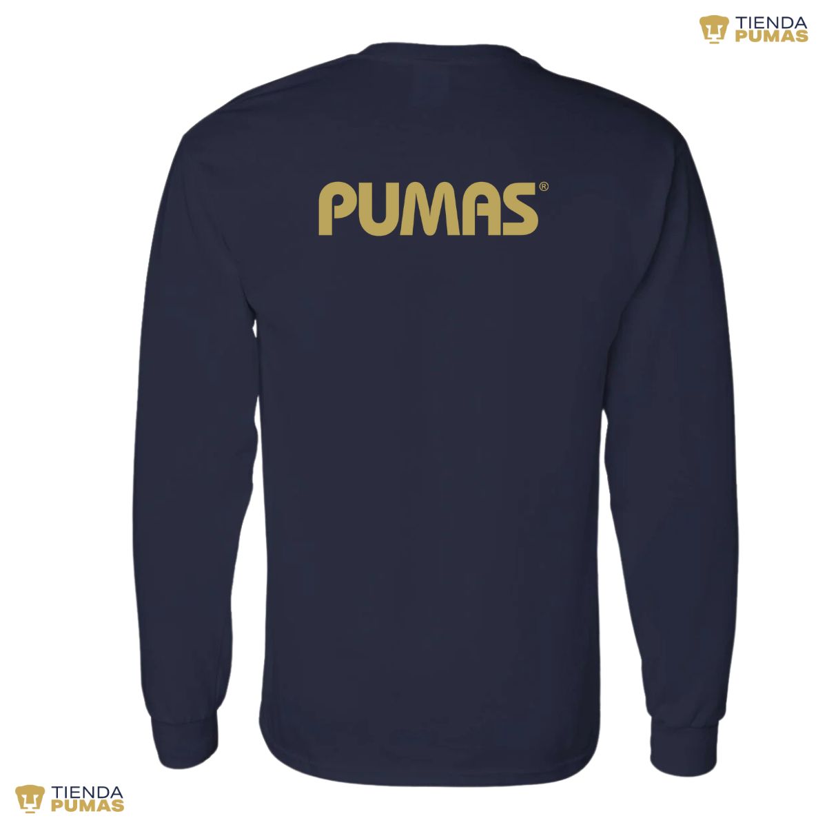 Playera Hombre Pumas UNAM Manga Larga Ed Lmt 3 Vinil