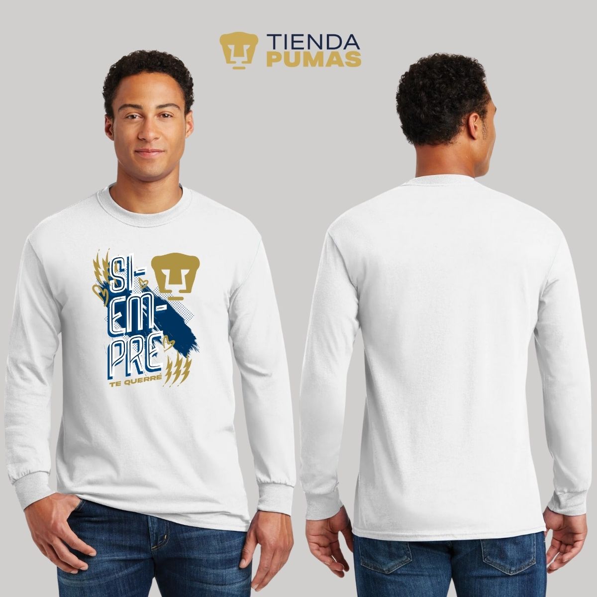 Playera Pumas UNAM Hombre Siempre Te Querré OD77354