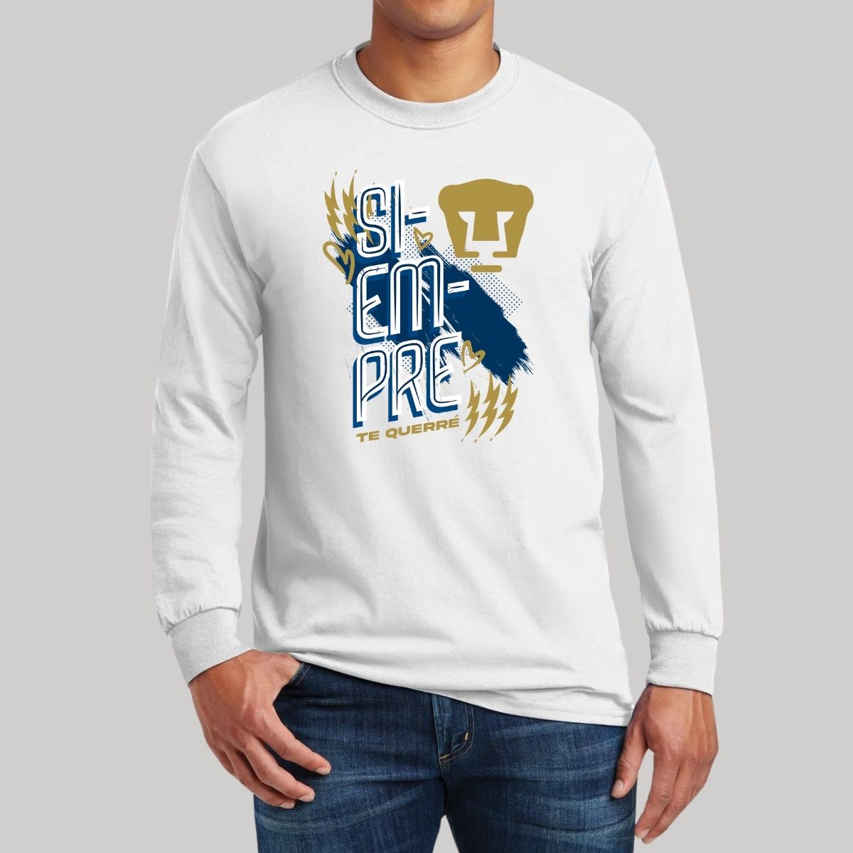 Playera Pumas UNAM Hombre Siempre Te Querré OD77354