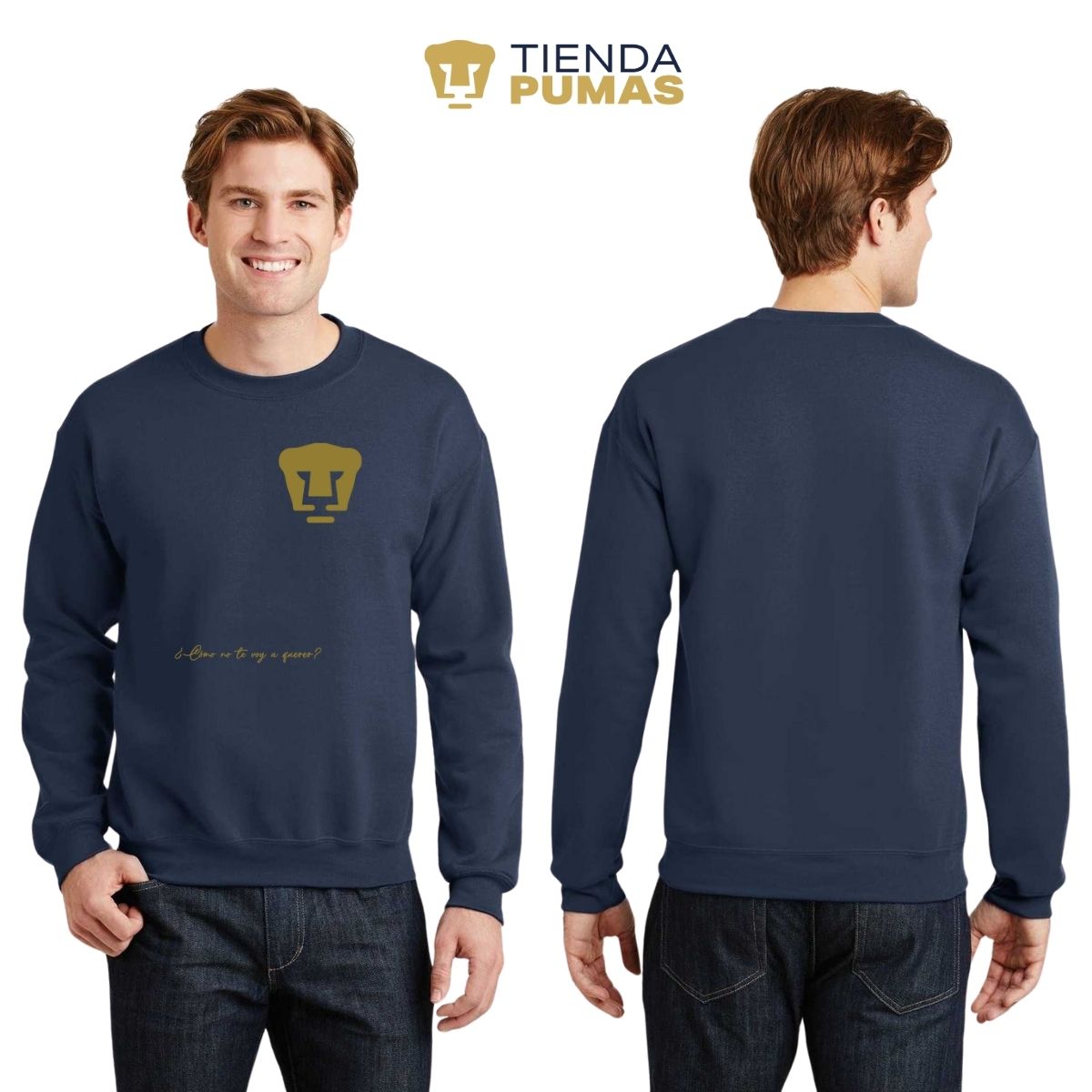 Sudadera Hombre Pumas UNAM Puma a querer