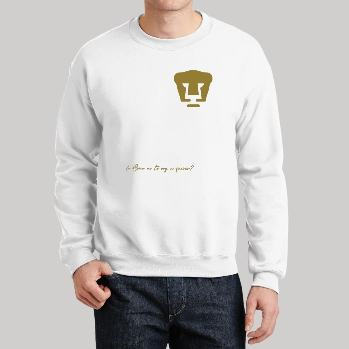 Sudadera Hombre Pumas UNAM Puma a querer