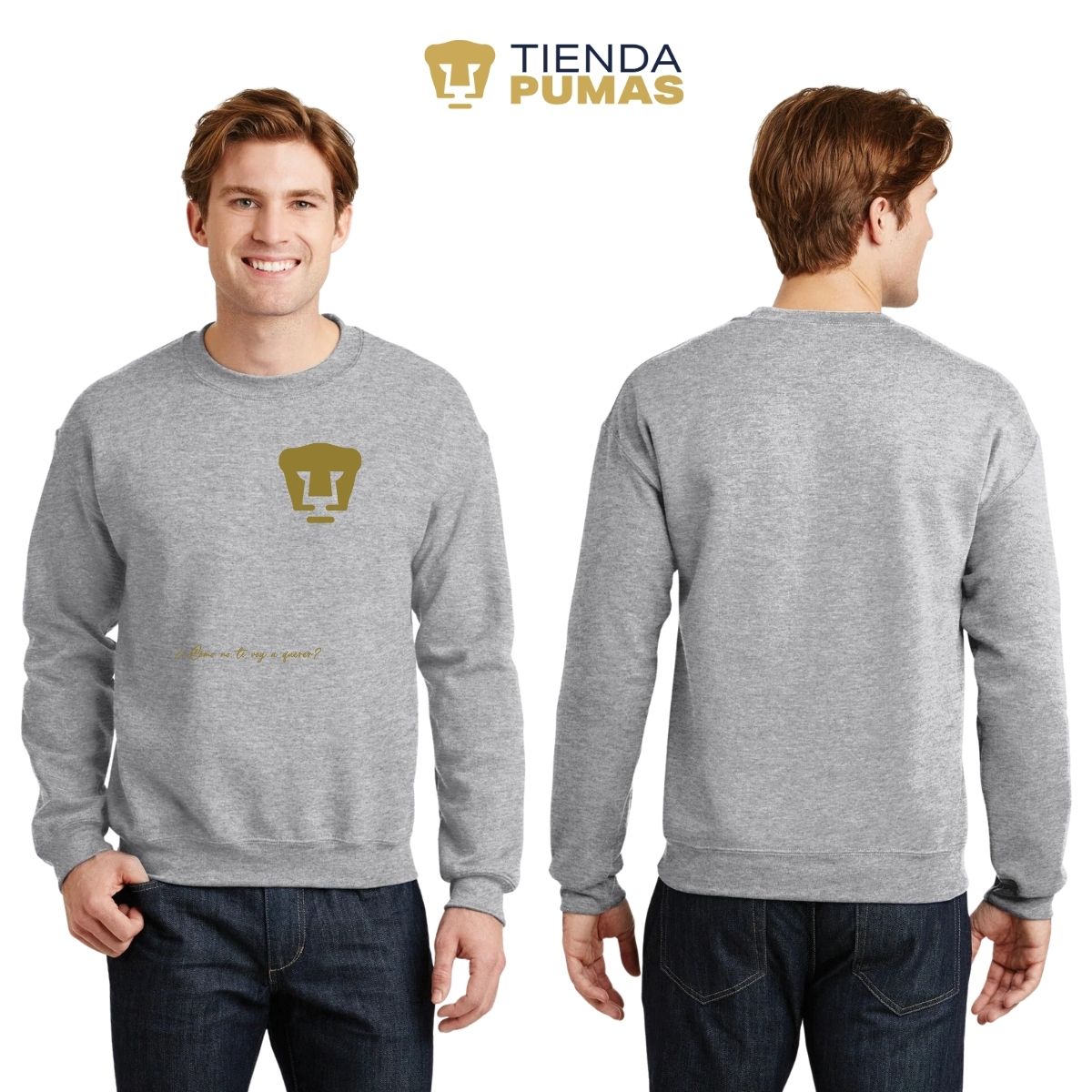 Sudadera Hombre Pumas UNAM Puma a querer