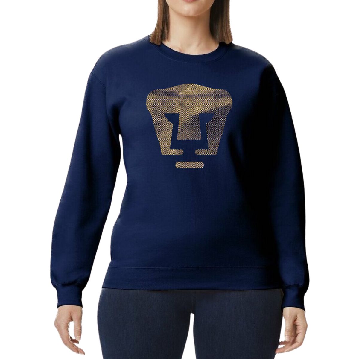 Sudadera Mujer Pumas UNAM Logo fusión