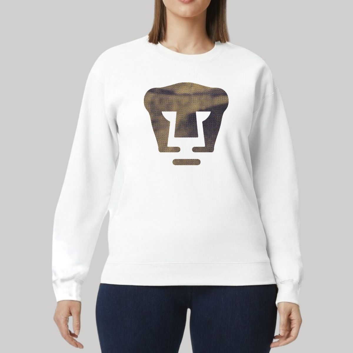 Sudadera Mujer Pumas UNAM Logo fusión