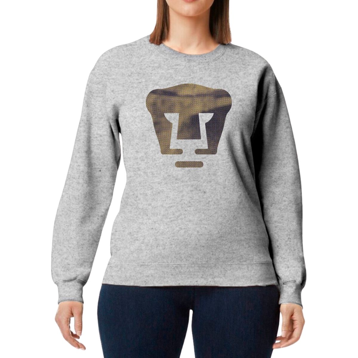 Sudadera Mujer Pumas UNAM Logo fusión