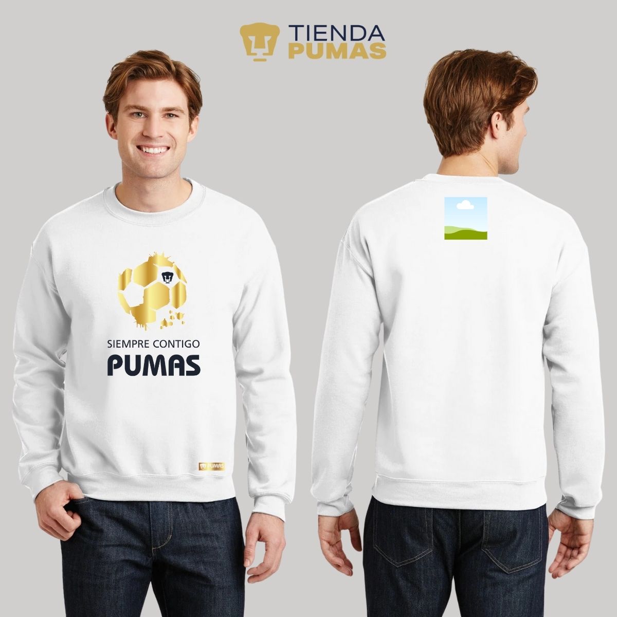 Sudadera Hombre Pumas UNAM Ed Lmt 2 Siempre contigo