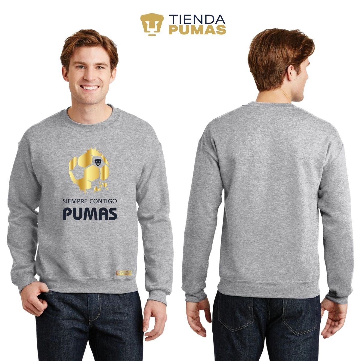 Sudadera Hombre Pumas UNAM Ed Lmt 2 Siempre contigo