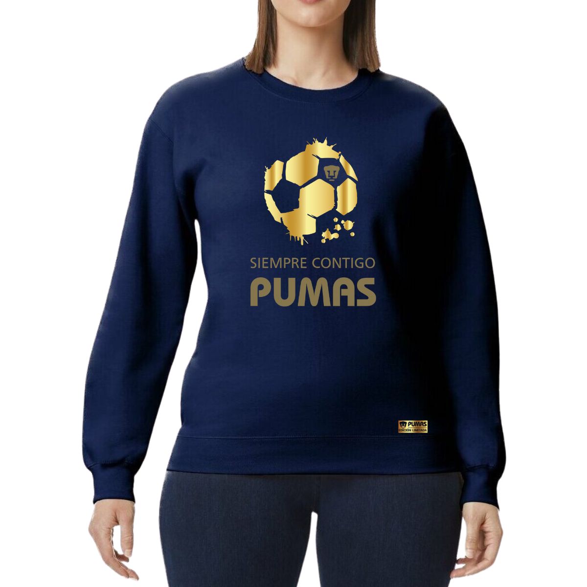 Sudadera Mujer Pumas UNAM Ed Lmt 2 Siempre contigo