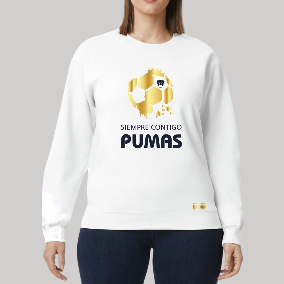 Sudadera Mujer Pumas UNAM Ed Lmt 2 Siempre contigo