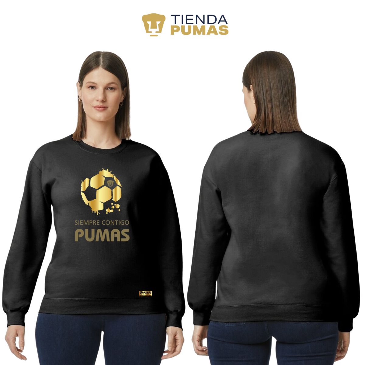 Sudadera Mujer Pumas UNAM Ed Lmt 2 Siempre contigo