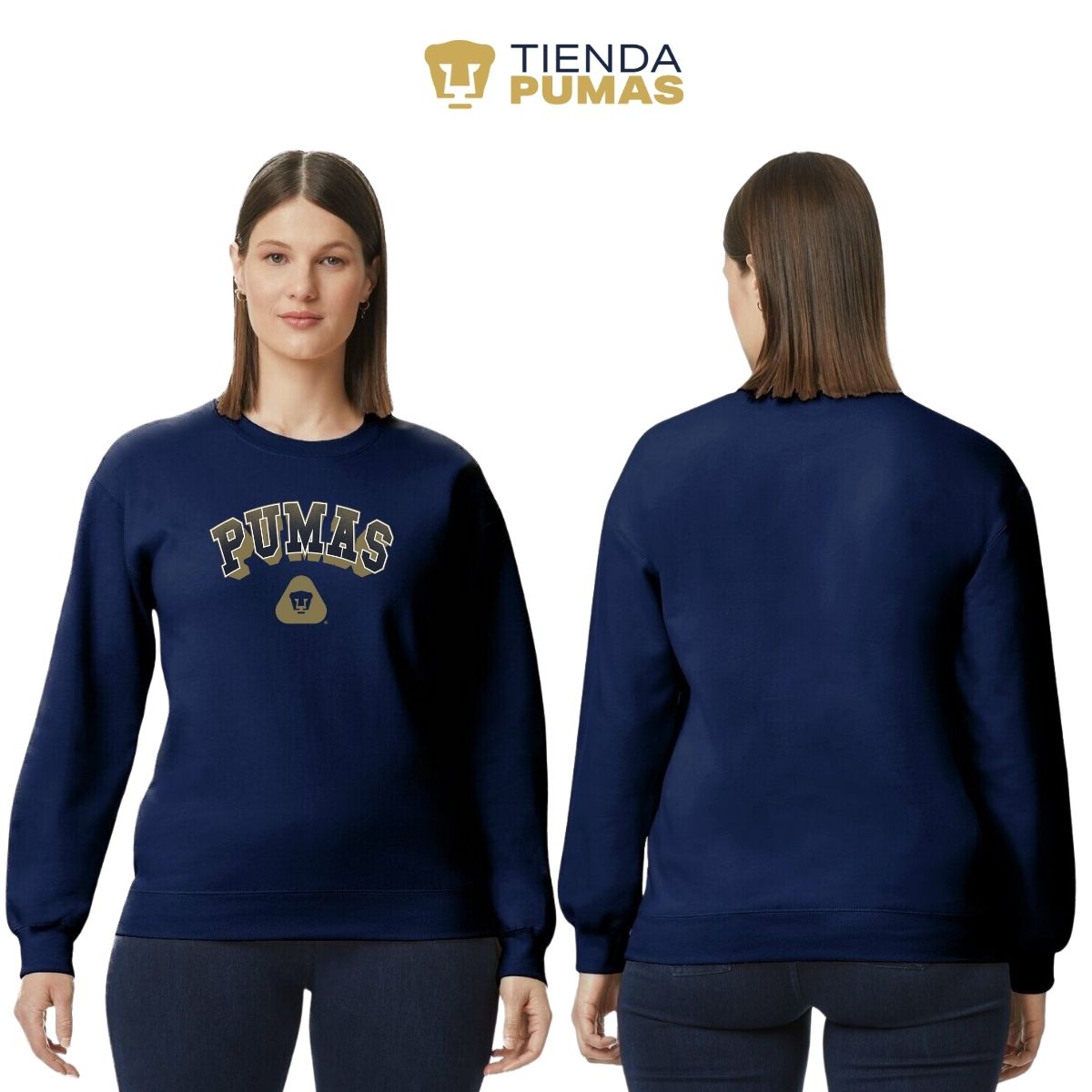 Sudadera Mujer Pumas UNAM Pumas 3D