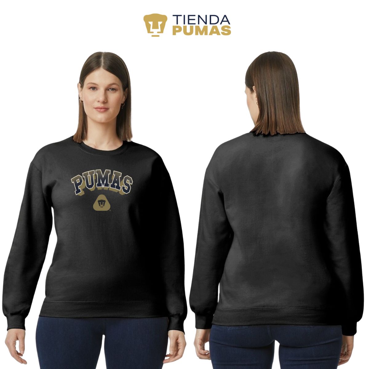 Sudadera Mujer Pumas UNAM Pumas 3D